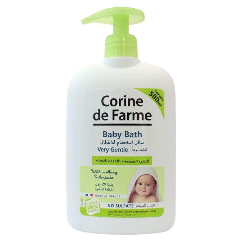 Corine de Farme Gentle Baby Bath, Sulfate Free 500ml
