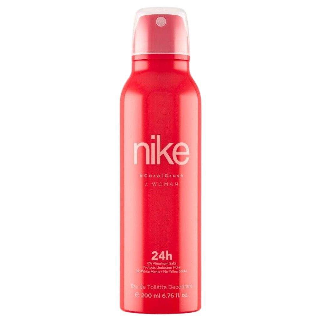 Nike Coral Crush Eau De Toilette Deodorant Spray For Woman 200ml
