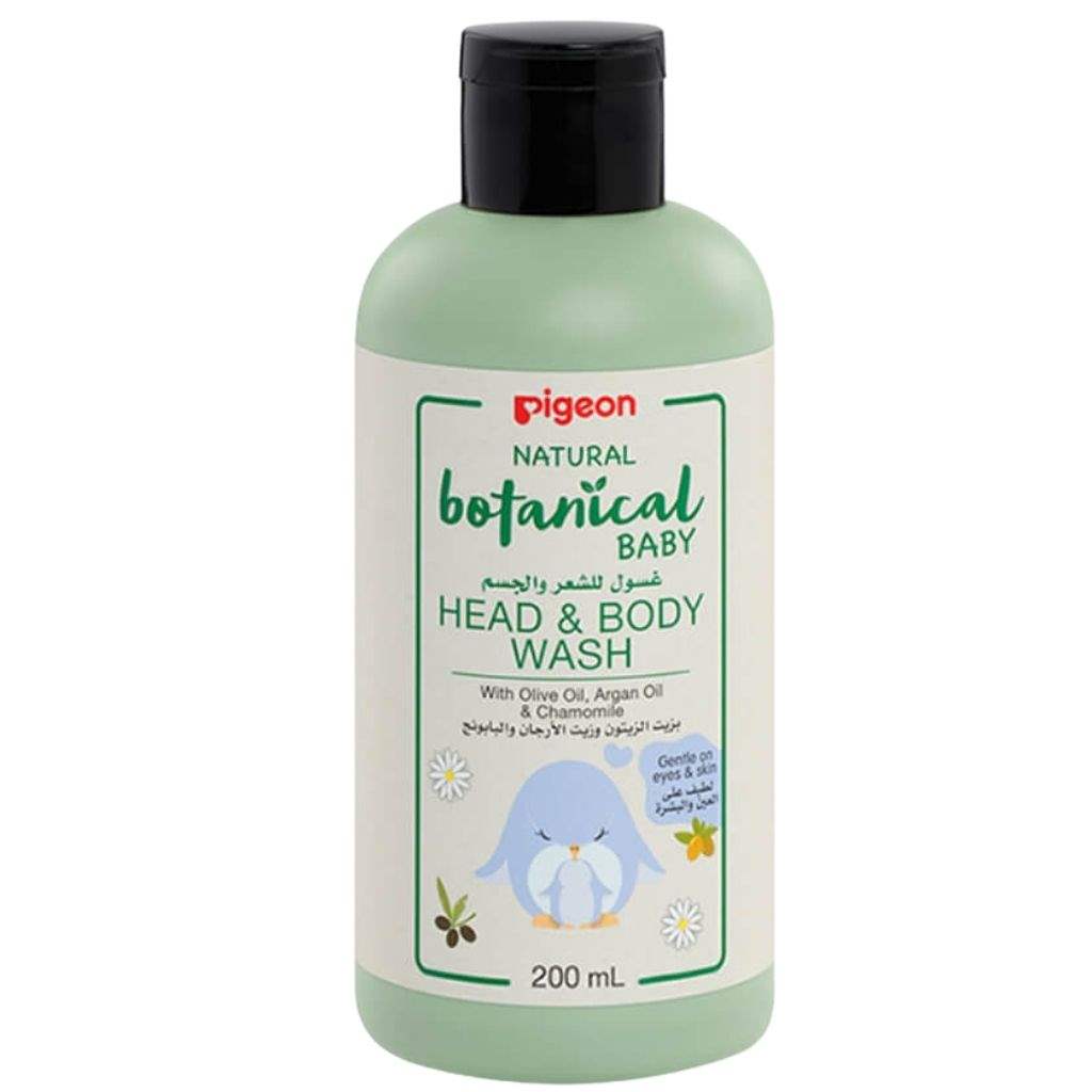 Pigeon Natural Botanical Baby Head & Body Wash 200ml