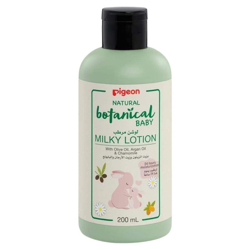 Pigeon Natural Botanical Baby Milky Lotion 200ml