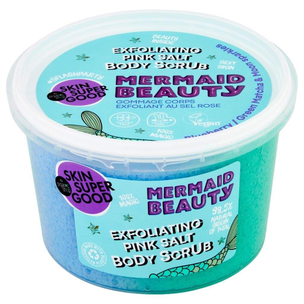 Skin Super Good Mermaid Beauty Exfoliating Body Scrub With Pink Salt 250ml