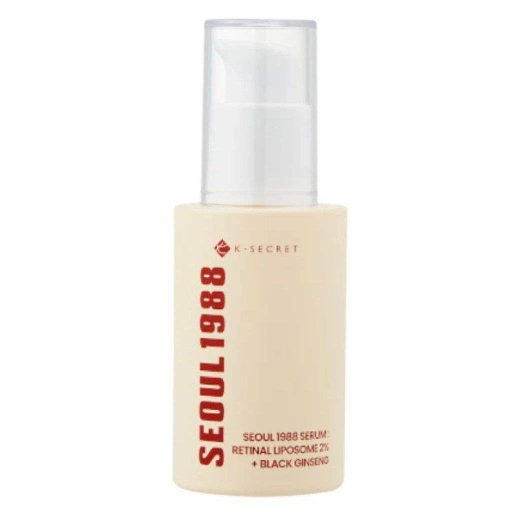 K-Secret Retinal Liposome Black Ginseng Antiaging Serum With Niacinamide, Korean Skincare 30ml