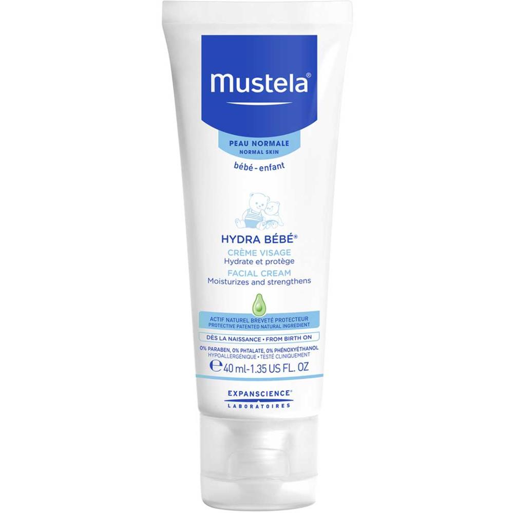 Back Image for Mustela Hydra Bebe Facial Cream 40ml 