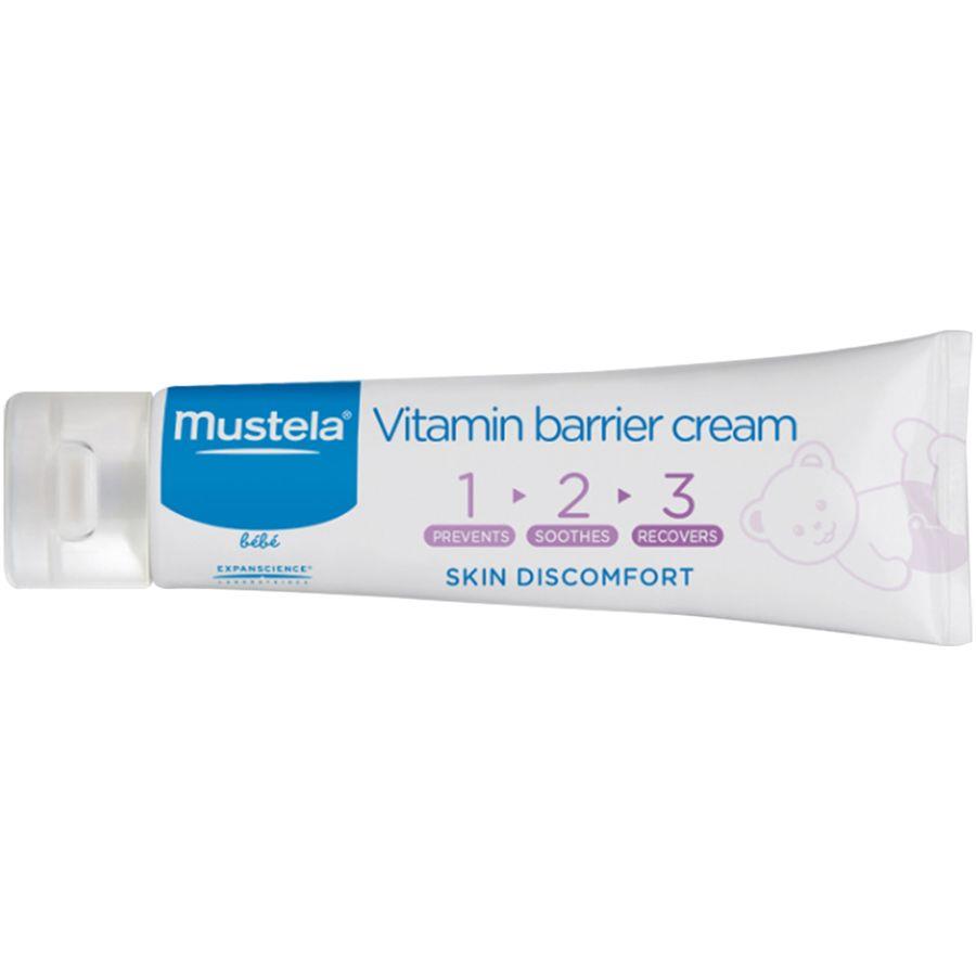 Mustela Vitamin Barrier Nappy Cream 123 50ml  