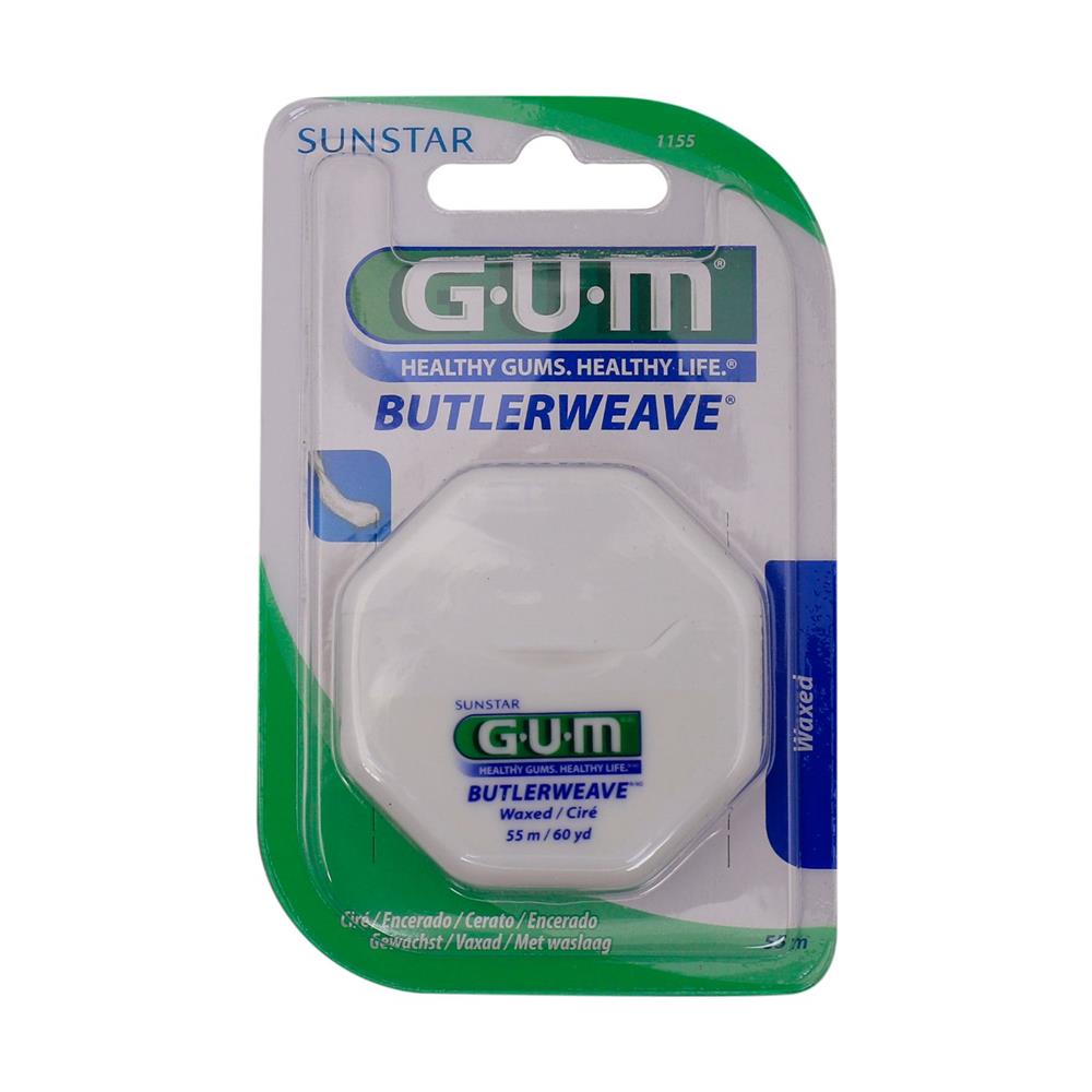 Back Image for Gum Butlerweave Dental Floss Waxed 55m