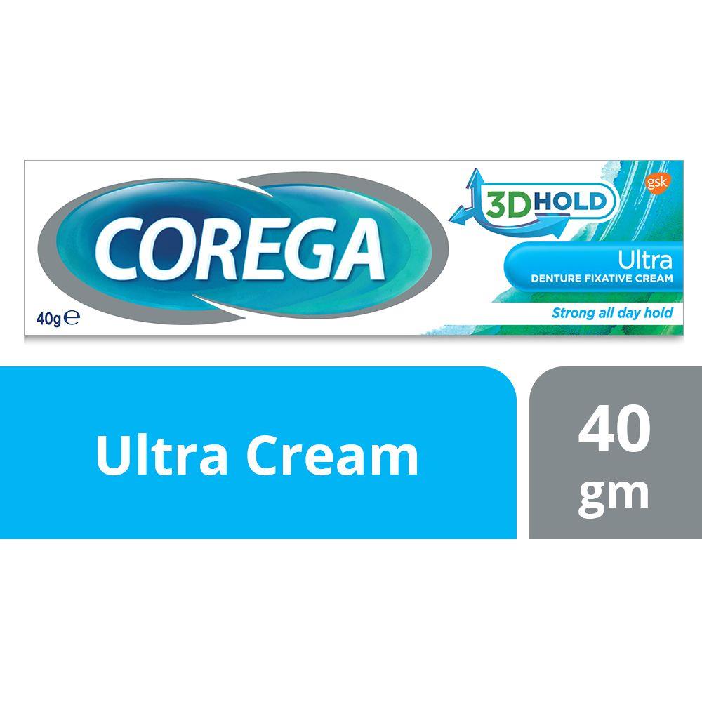 Back Image for Corega Ultra Denture Fixature Cream 40g