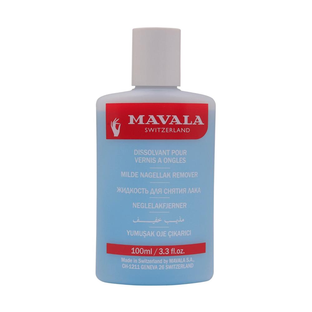 Back Image for Mavala Mild Nail Polish Remover 100ml
