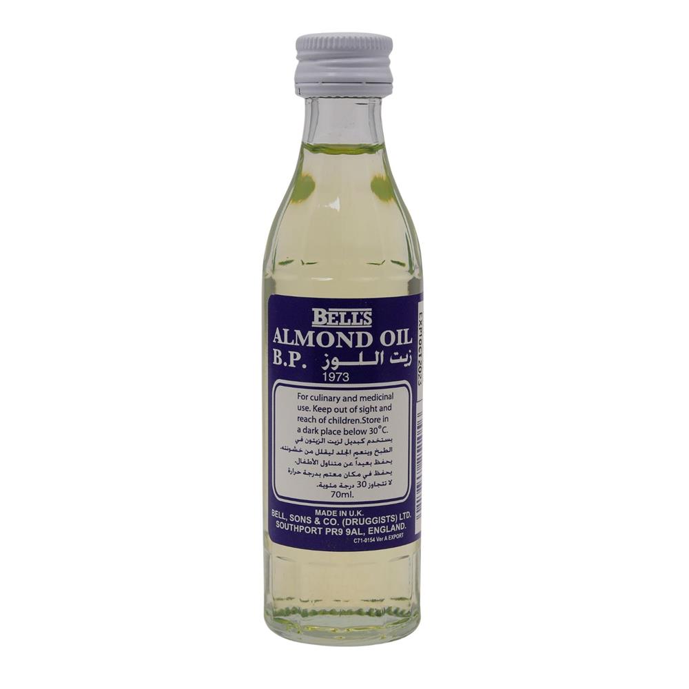 Back Image for Bell's Almond Oil B.P 70ml