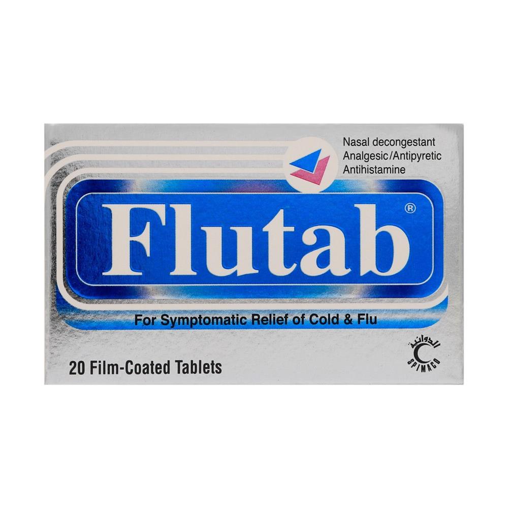 Back Image for Flutab Tablets 20's