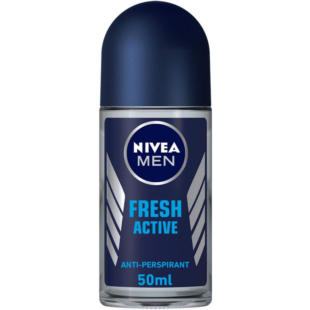 Back Image for Nivea Men Fresh Active Deodorant Roll-On 50ml