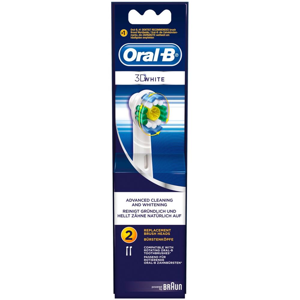 Product Image for Braun Oral-B 3D White Refill Toothbrush Head 2's