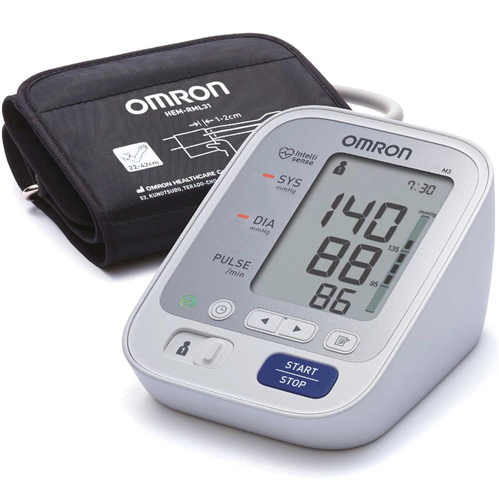 Product Image for Omron M3 Automatic Upper Arm Blood Pressure Monitor 