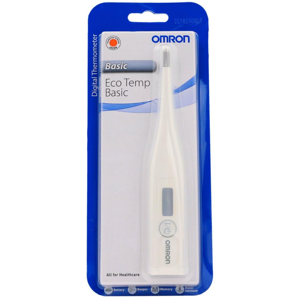 Back Image for Omron Eco Temp Basic Digital Thermometer