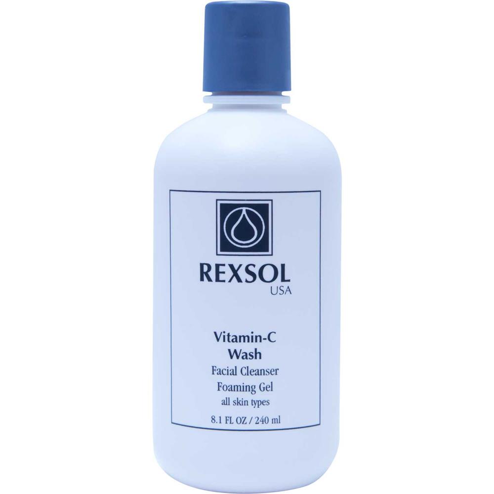 Rexsol Vitamin-C Wash Facial Cleanser Foaming Gel 240ml