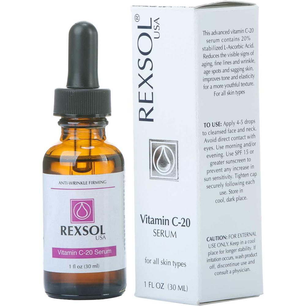 Back Image for Rexsol Vitamin C-20 Serum 30ml