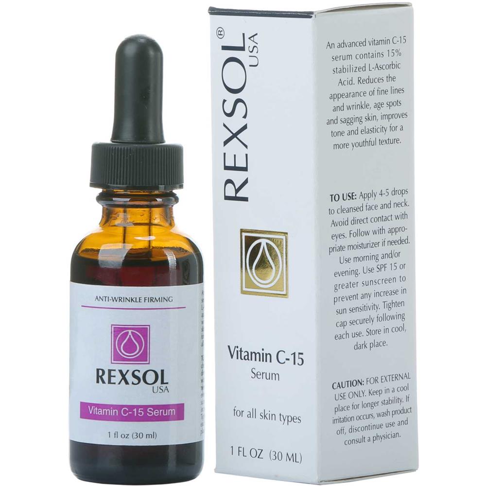 Back Image for Rexsol Vitamin C-15 Serum 30ml