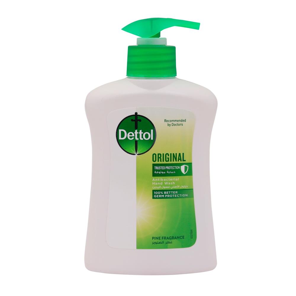 Back Image for Detol Original Hand Soap 250ml