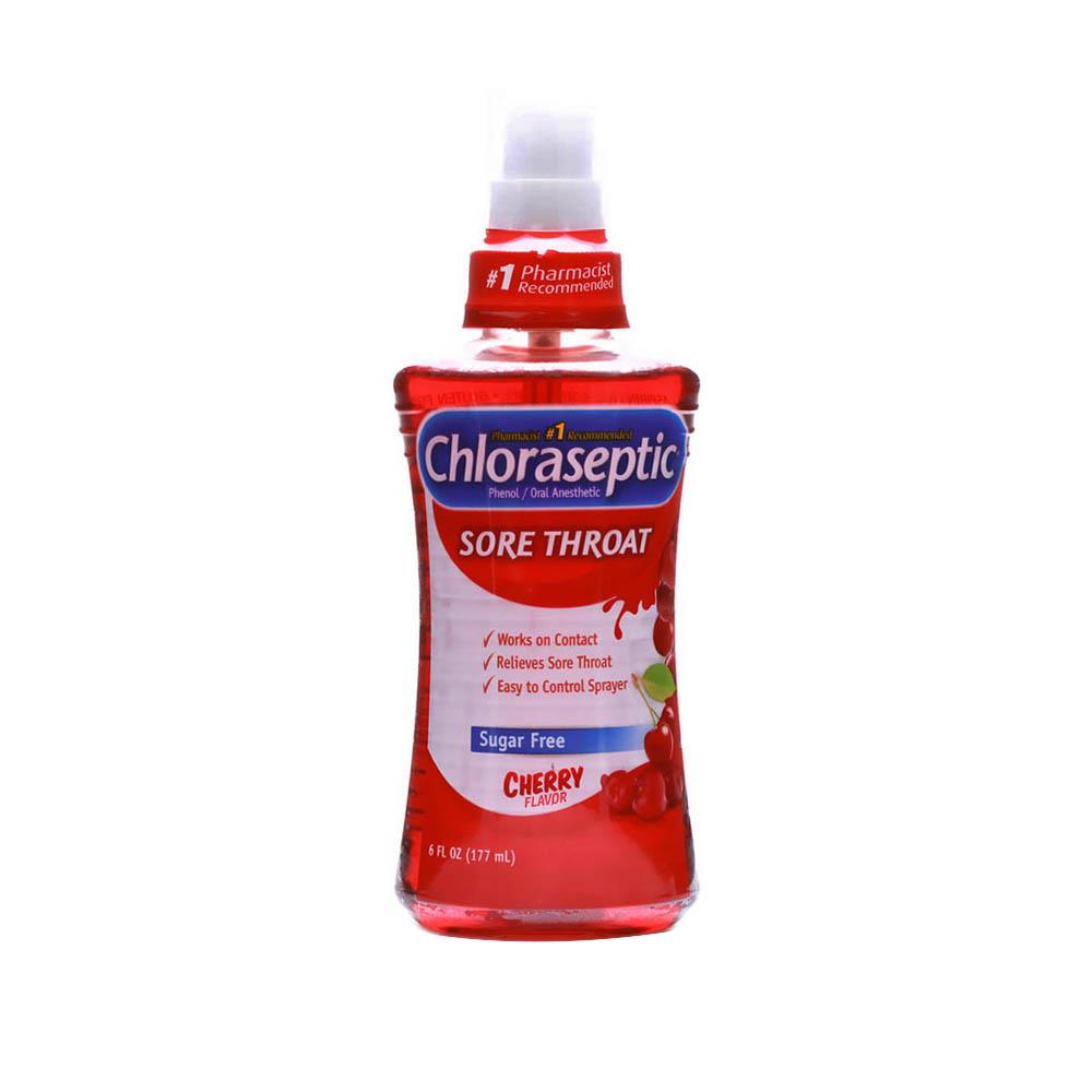 Back Image for Chloraseptic Sore Throat Cherry Spray 177ml