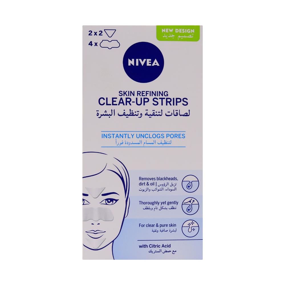 Back Image for Nivea Refining Clear-Up Strips 6's