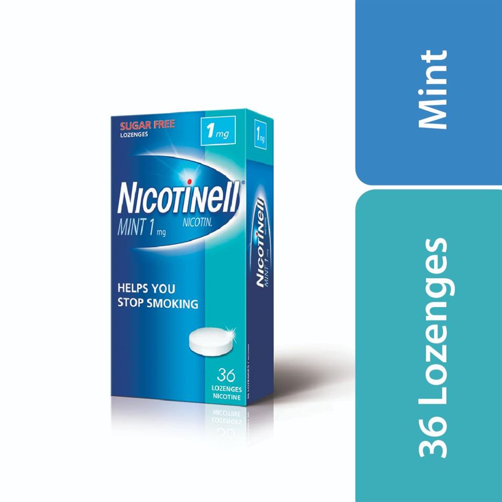 Back Image for Nicotinell 1mg Lozenges 36's