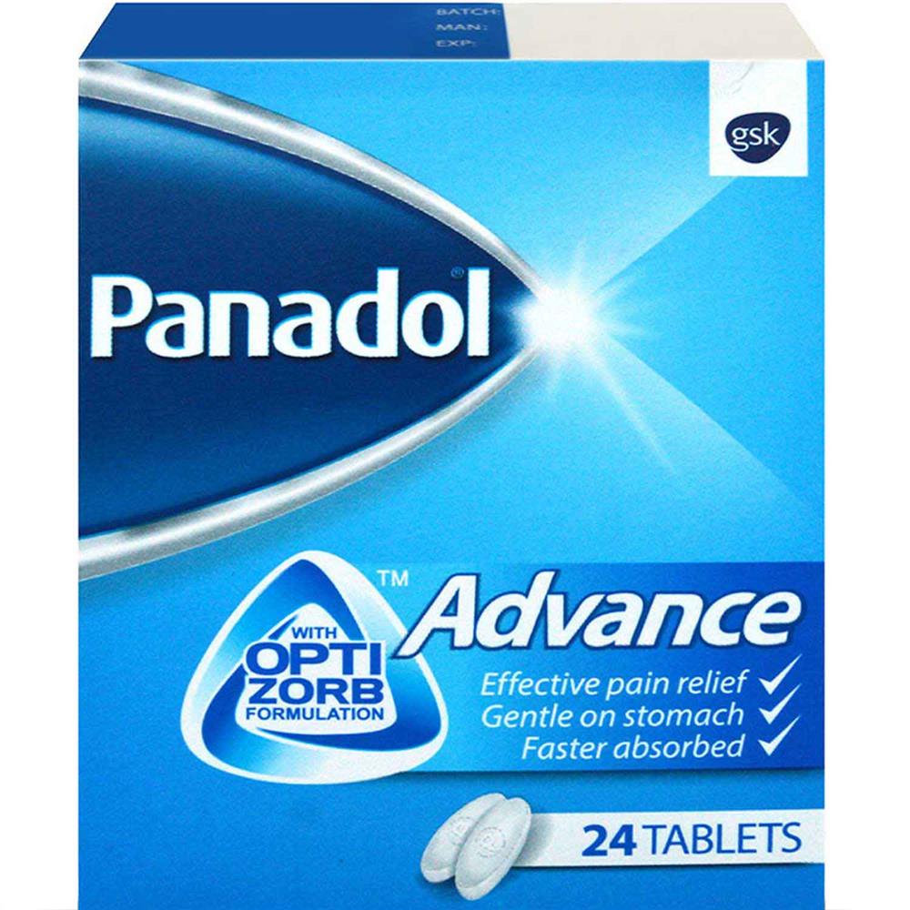 Back Image for Panadol Advance Optizorb Tablets 24's