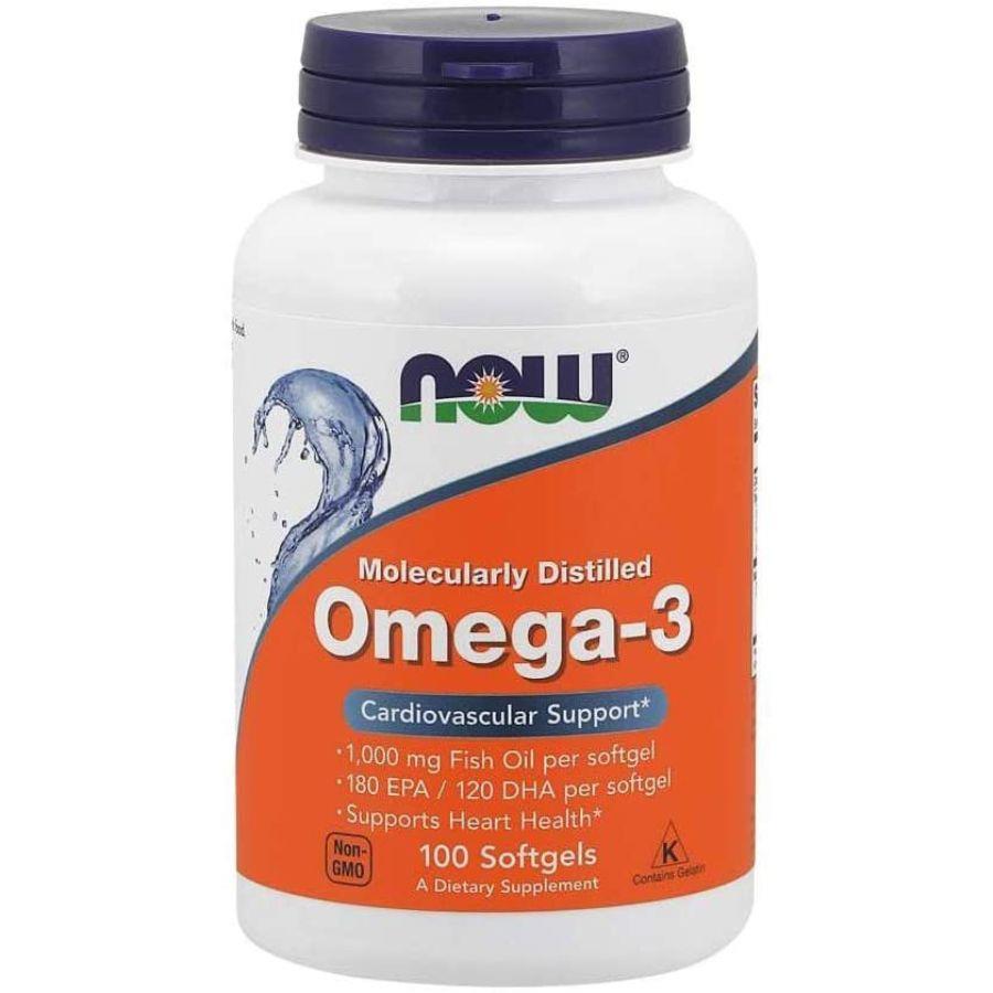 Product Image for Now Omega-3 Cardiovascular Support Softgels 100's