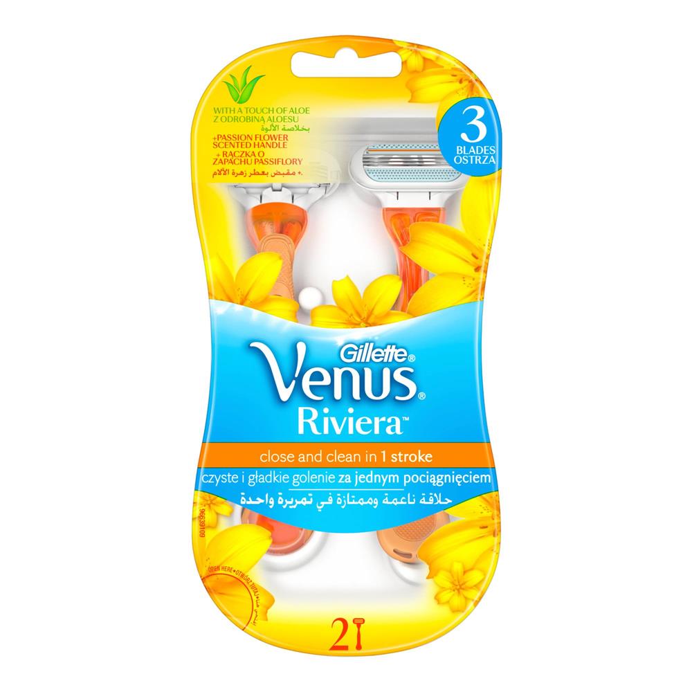 Back Image for Gillette Venus Riviera Disposable Razor 2's