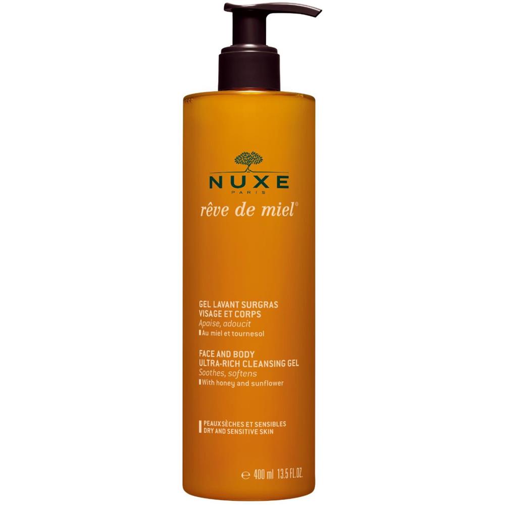 Nuxe Reve de Miel Face & Body Ultra-Rich Cleansing Gel 400ml