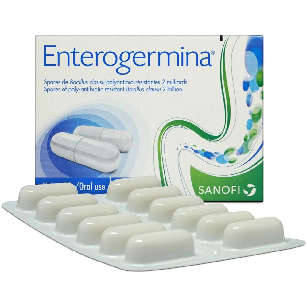Back Image for Enterogermina Probiotic 2 Billion Capsules 12's