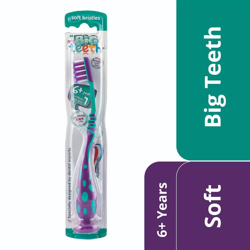 Back Image for Aquafresh Big Teeth Soft Bristles Toothbrush