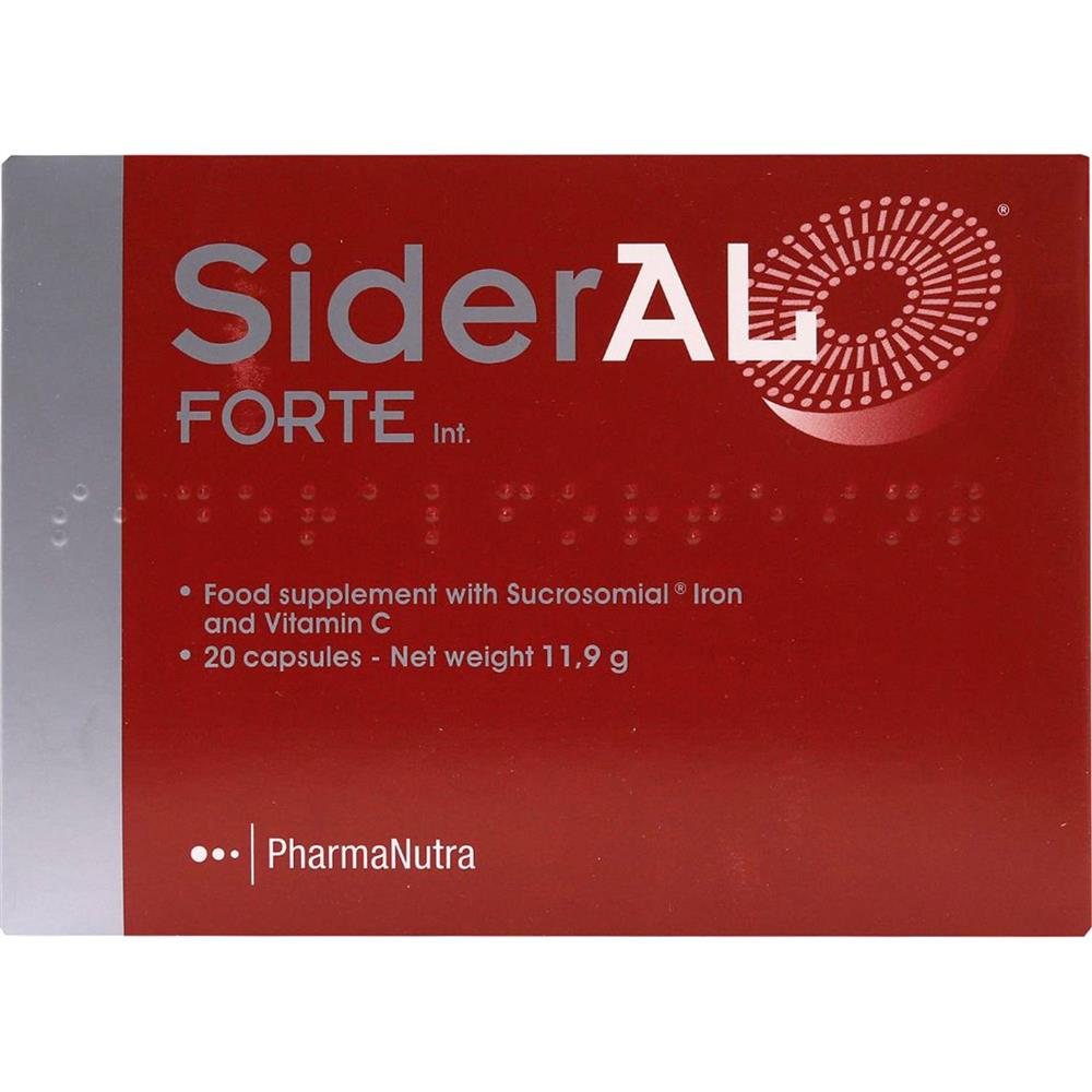 Back Image for SiderAL Forte Capsules 20's