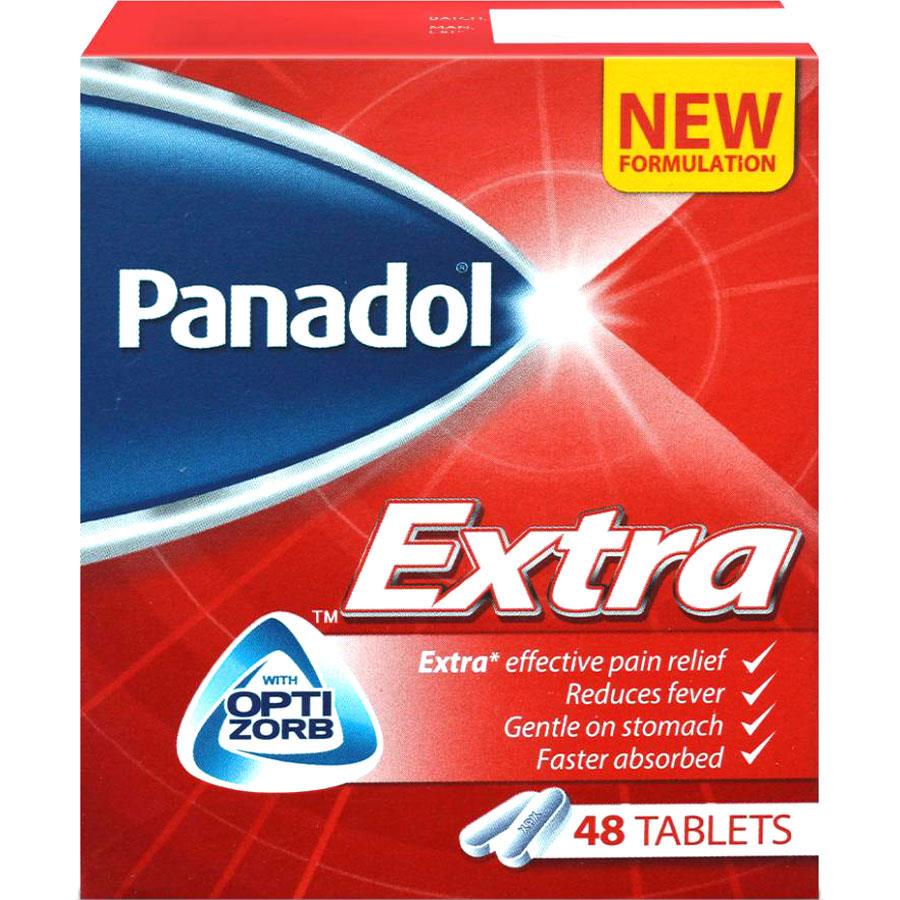 Back Image for Panadol Extra Tablets 48's
