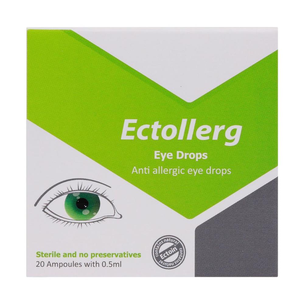 ECTOLLERG EYE DROPS 20S