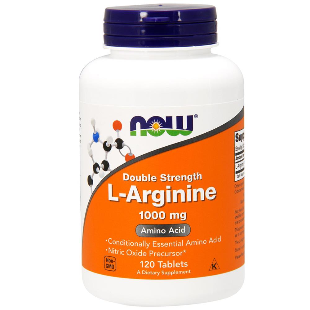Product Image for Now L- Arginine 1000 mg Tablets 120's