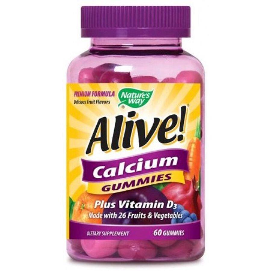 Product Image for Nature's Way Alive Calcium+D3 Gummies 60's