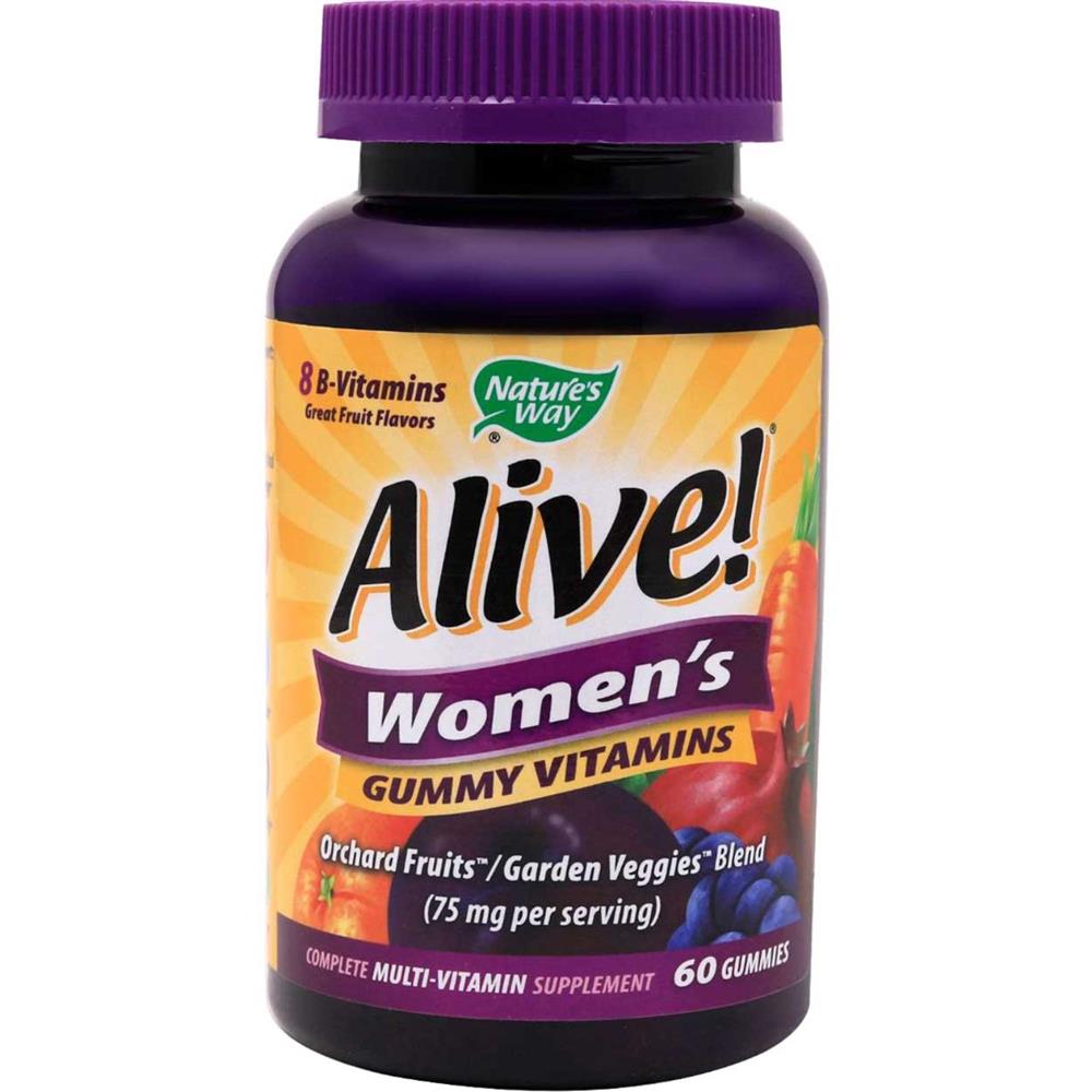 Product Image for Nature's Way Alive Women's Gummy Vitamins Great Fruit Flavors Gummies 60's