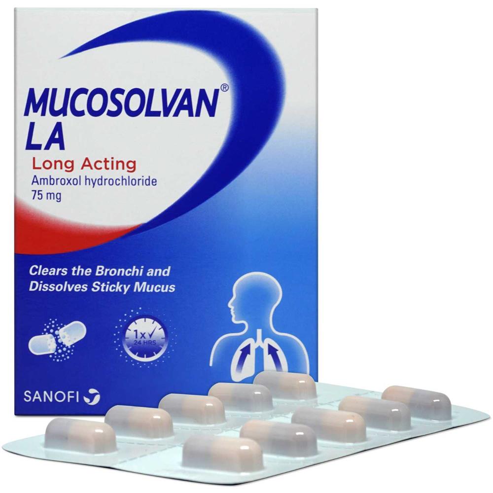 Back Image for Mucosolvan Long Acting 75mg Capsules 10's