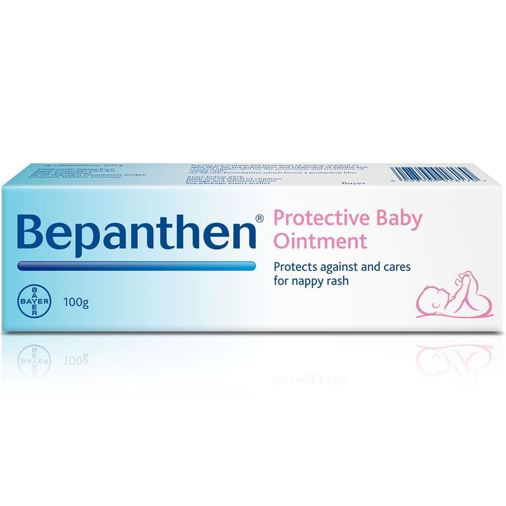 Side Image for Bepanthen Baby Ointment For Nappy Rash 100g