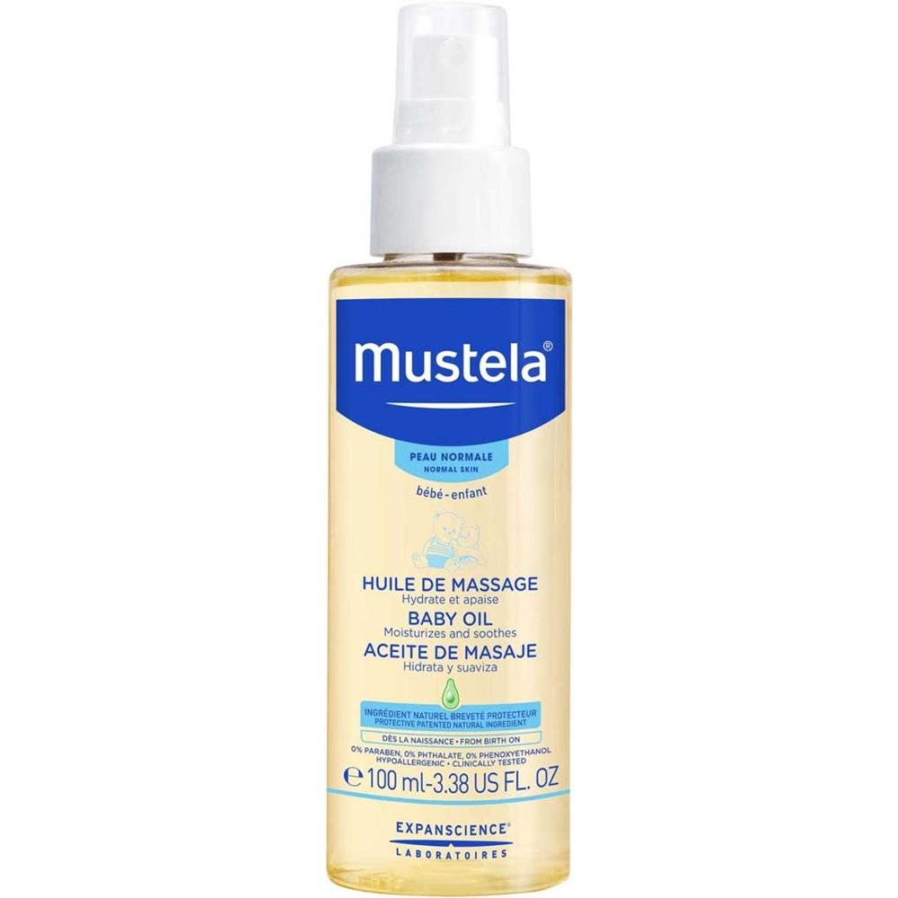 Back Image for Mustela Baby Massage Oil 100ml