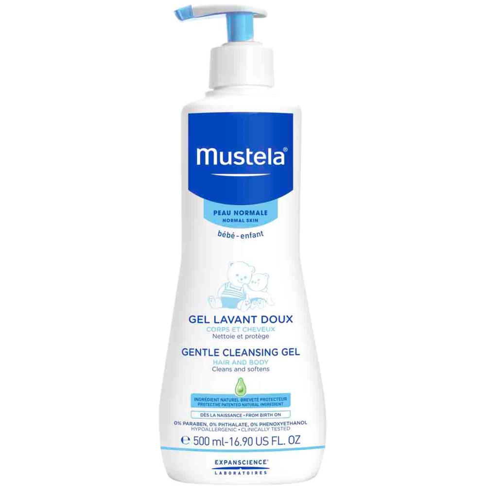 Back Image for Mustela Baby Gentle Cleansing Gel For Normal Skin 500ml