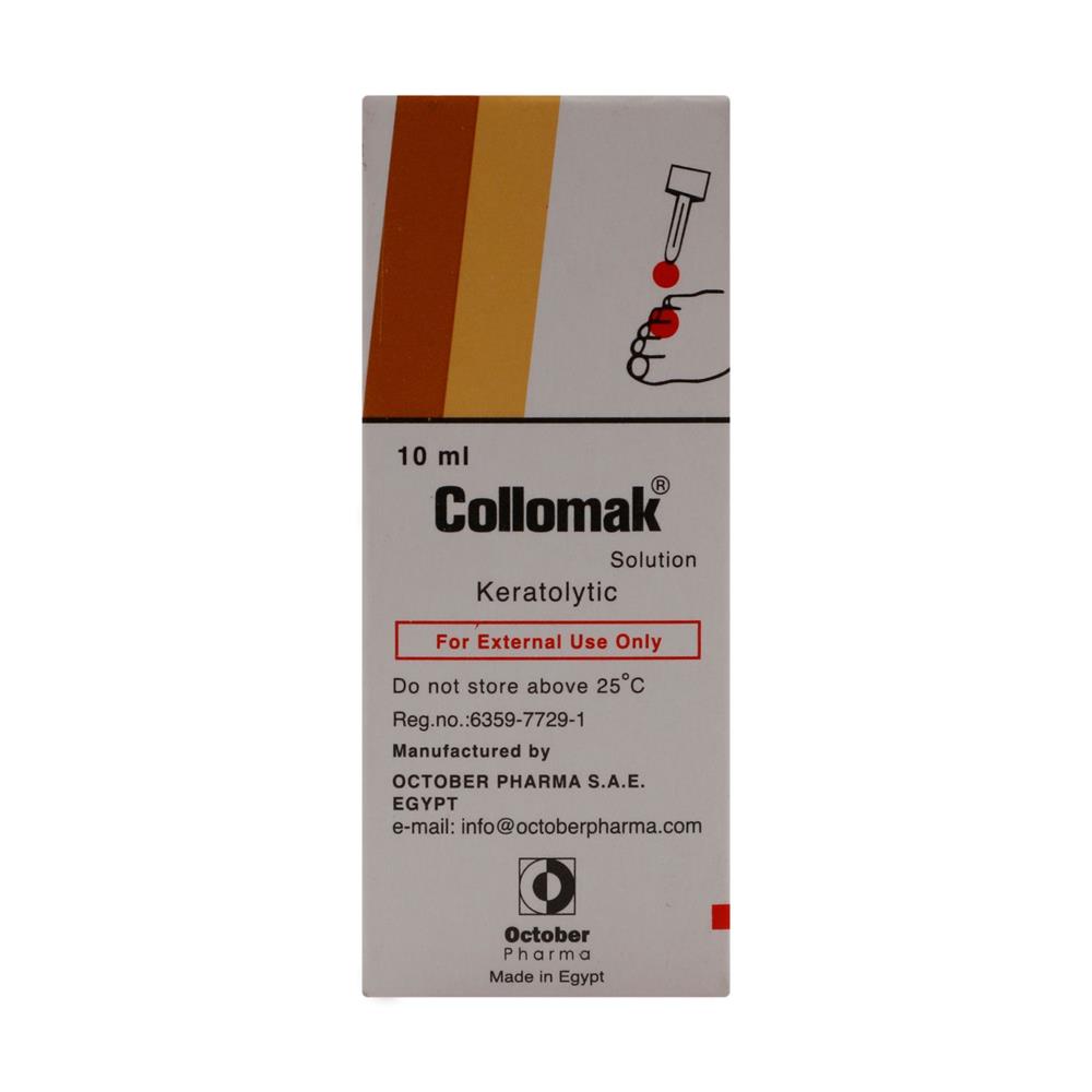 Back Image for Collomak Solution 10ml