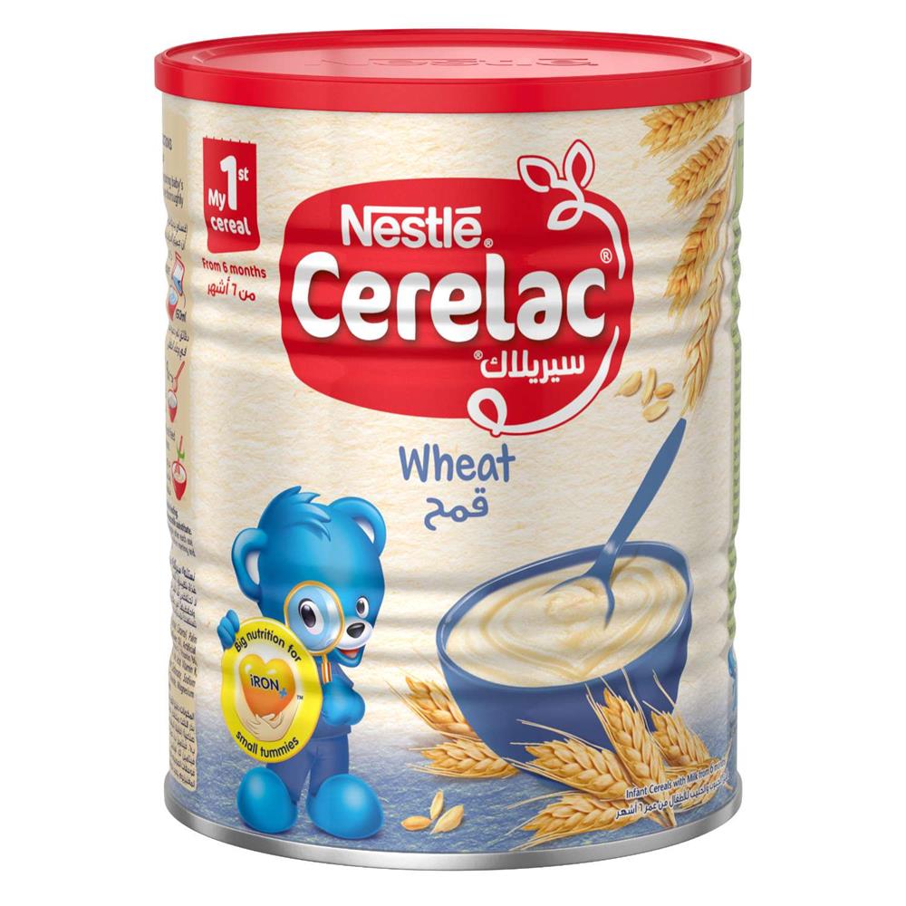 Product Image for NESTLE CERELAC Infant Cereals with iRON+ WHEAT 400g Tin