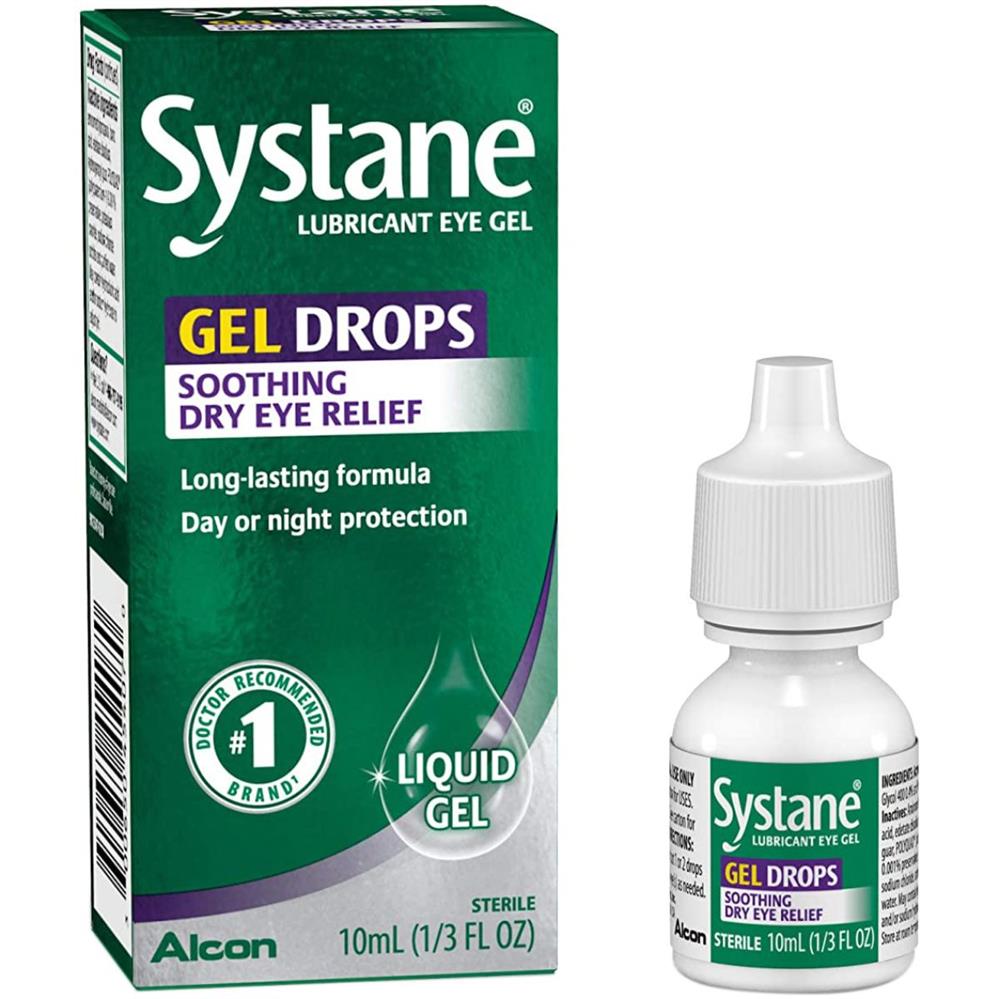 Back Image for Systane Lubricant Eye Gel Drops 10ml