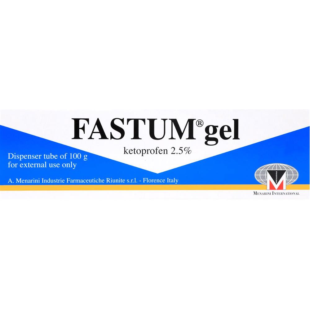 Back Image for Fastum Dispenser 2.5% Gel 100g