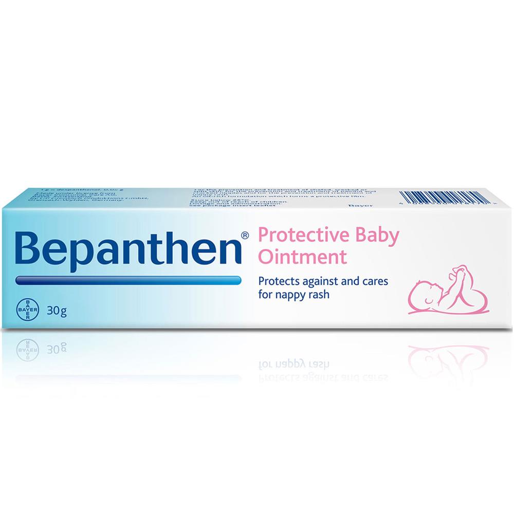 Back Image for Bepanthen Protective Baby Ointment. Treatment & Prevention of Nappy Rash, 30g