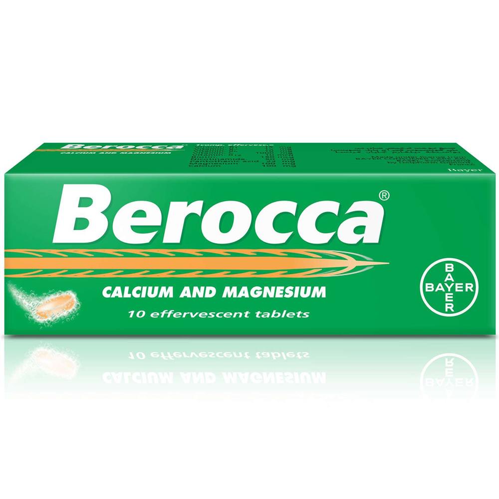 Back Image for Berocca Effervescent Tablets 10's