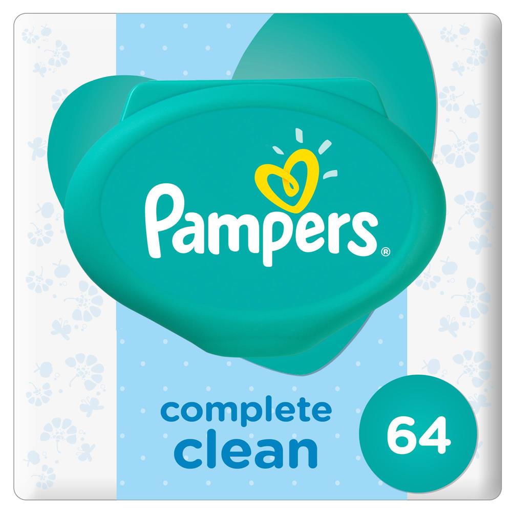 Product Image for Pampers Baby Fresh Clean Wet Wipes 64