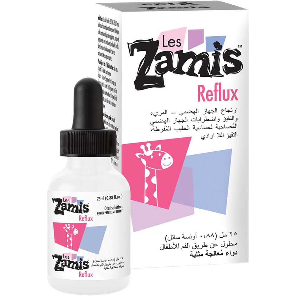 Back Image for Les Zamis Reflux Syrup 25ml