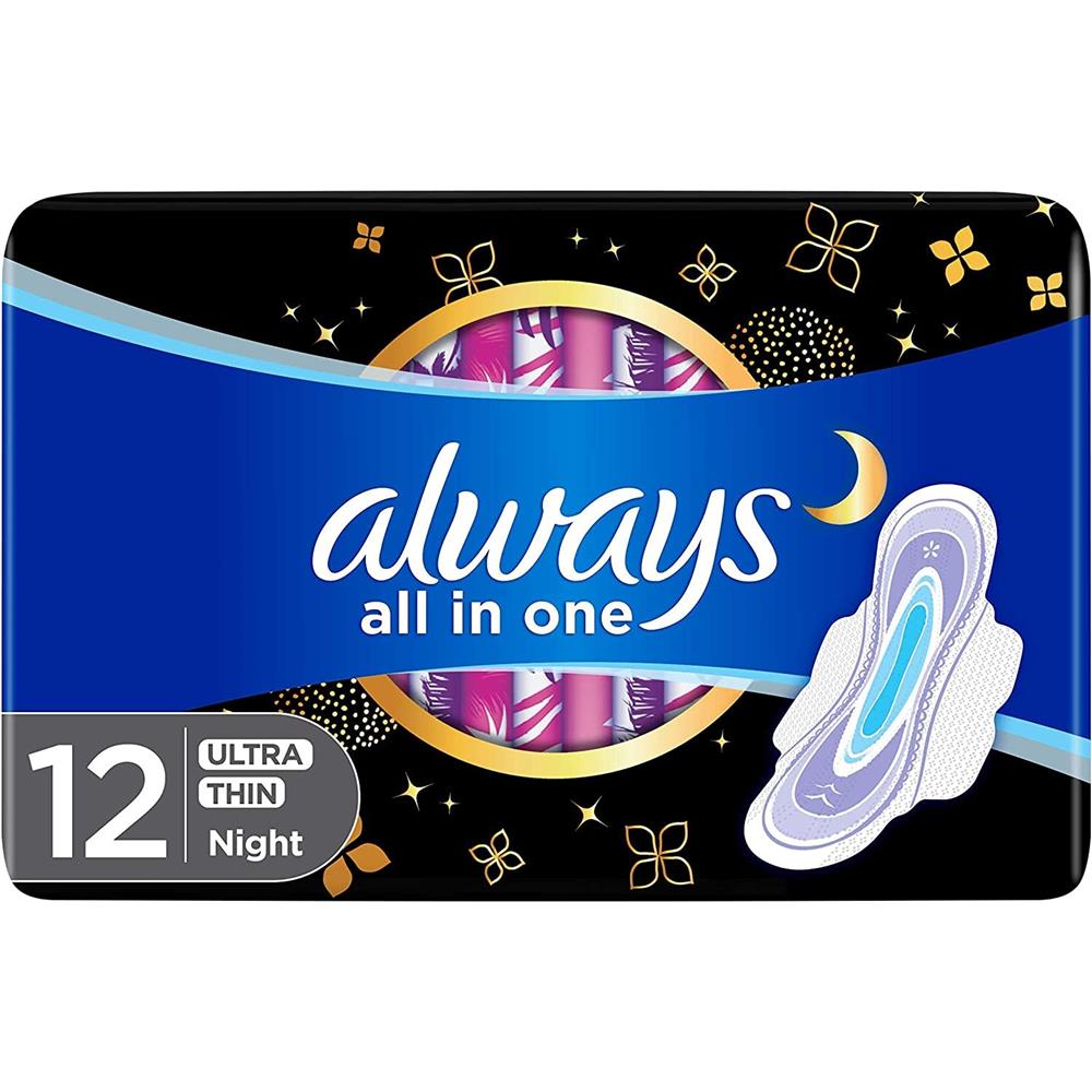 Back Image for Always Diamond Ultra Thin Extra Long Sanitary Pads 12's