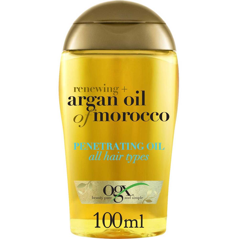 Ogx Hair Oil Renewing+Argan Oil Of Morocco Penetrating Oil All Hair Types 100ml